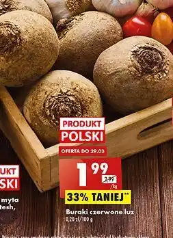 Biedronka Buraki oferta