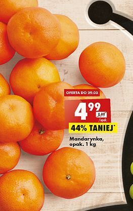 Biedronka Mandarynki oferta