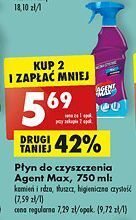 Biedronka Płyn do czysczenia higieniczna czystość agent max oferta