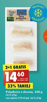 Biedronka Polędwica z dorsza atlantyckiego family fish oferta