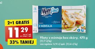 Biedronka Filet z mintaja mare fino oferta