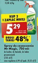 Biedronka Spray do kabin przysznicowych mr magic oferta