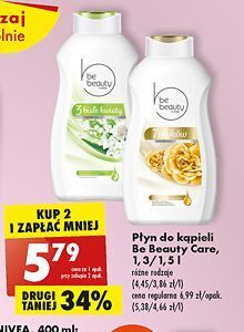 Biedronka Płyn do kąpieli 7 olejków be beauty care oferta