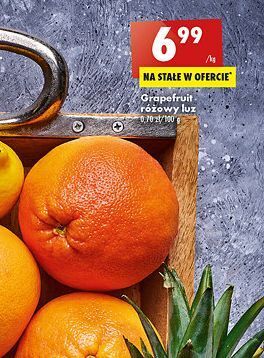 Biedronka Grapefruit różowy oferta