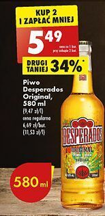 Biedronka Piwo desperados oferta