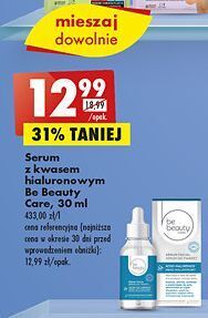 Biedronka Serum do twarzy z kwasem hialuronowym be beauty care oferta