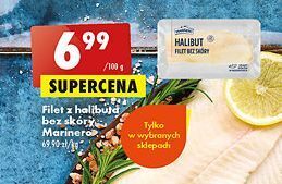 Biedronka Halibut filet bez skóry marinero oferta