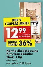 Biedronka Karma dla kota z kurczakiem kitty excellence oferta