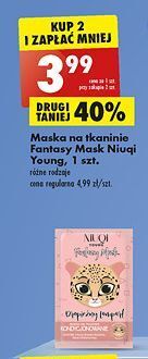 Biedronka Maseczka do twarzy drapieżny lampart niuqi young oferta