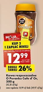Biedronka Kawa cafe d'or o poranku oferta