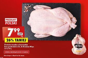 Biedronka Tuszka z kurczaka bez podrobów kraina mięs oferta
