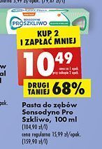 Biedronka Pasta do zębow sensodyne pro szkliwo delikatne wybielanie oferta