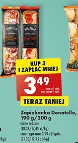 Biedronka Zapiekanka pepperoni donatello oferta