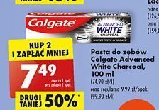 Biedronka Pasta do zębów charcoal colgate advanced white oferta