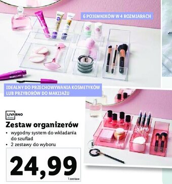 Lidl Organizer na kosmetyki oferta