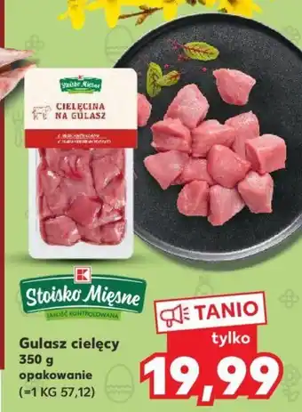 Kaufland Gulasz cielęcy 350g oferta