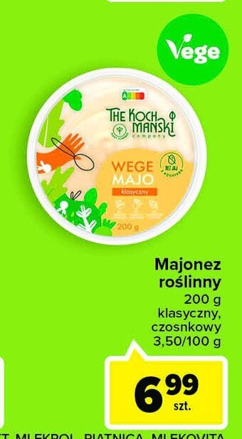 Carrefour Majonez wegański oferta