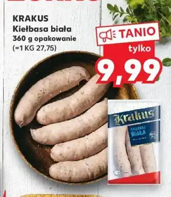 Kaufland Krakus Kiełbasa biała 360g oferta