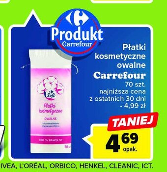 Carrefour Płatki kosmetyczne oferta