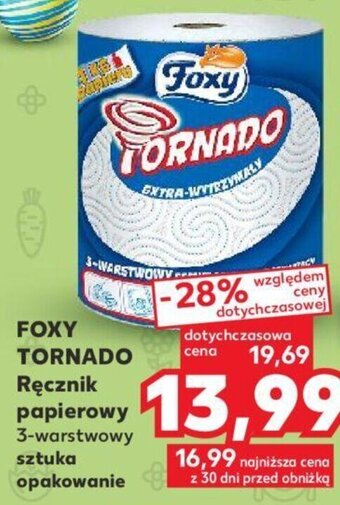 Kaufland Foxy Tornado Ręcznik papierowy oferta