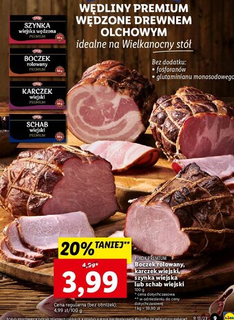 Lidl Boczek rolowany oferta