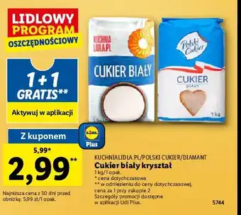 Lidl Cukier oferta