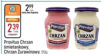 E.Leclerc Chrzan z żurawiną provitus oferta