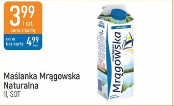 E.Leclerc Maślanka naturalna mrągowska oferta