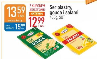 E.Leclerc Ser salami - plastry mlekpol oferta