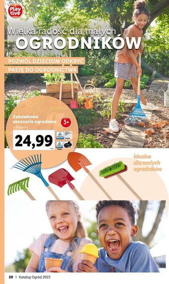 Lidl Łopata ogrodowa playtive oferta