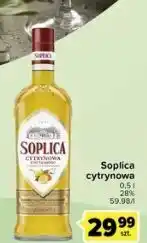 Carrefour Express Wódka soplica cytrynowa z nutą miodu oferta