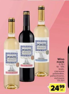 Carrefour Express Wino ponte portugal medium sweet oferta