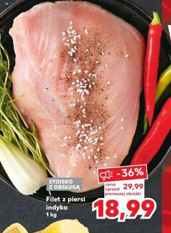 Kaufland Filet z piersi indyka 1kg oferta