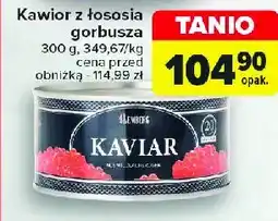 Carrefour Kawior z łososia oferta