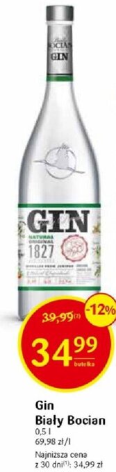 Delikatesy Centrum Gin Biały Bocian oferta