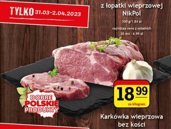Gram Market Karkówka wieprzowa bez kości 1kg oferta