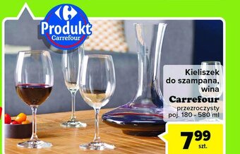 Carrefour Kieliszek do szampana oferta