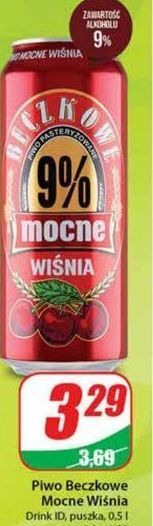 Dino Piwo beczkowe mocne 9% wiśniowe oferta
