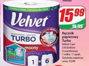 Dino Ręcznik papierowy velvet turbo oferta