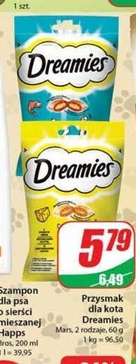 Dino Przysmak dla kota z łososiem dreamies oferta