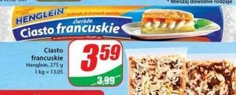 Dino Ciasto francuskie henglein oferta
