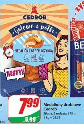 Dino Medaliony z serem i szynką cedrob oferta