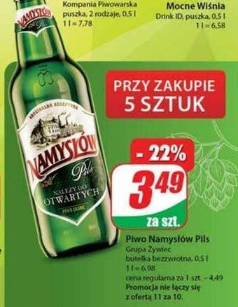 Piwo namysłów pils