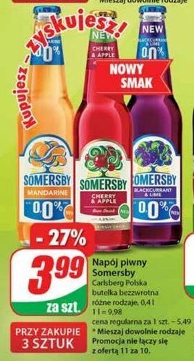 Dino Piwo somersby cherry & apple oferta