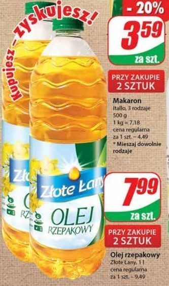 Dino Olej rzepakowy złote łany (dino) oferta