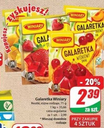 Dino Galaretka truskawkowa winiary oferta