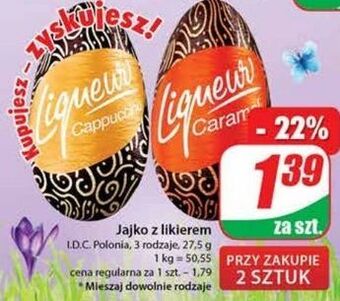 Dino Jajka z likierem cappuccino figaro idc oferta