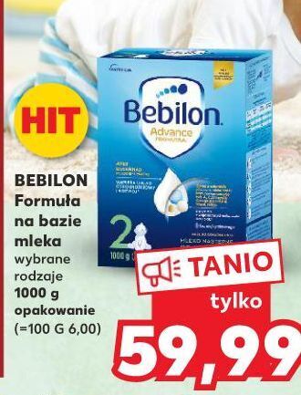Kaufland Mleko 2 bebilon advance oferta
