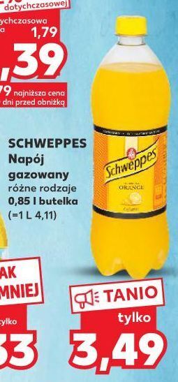 Kaufland Napoj orange schweppes oferta