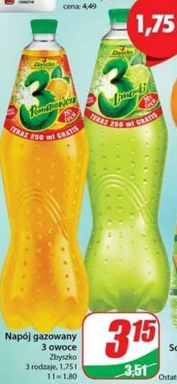 Dino Napój zbyszko 3 limonki oferta